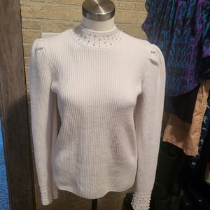 White Pearl Sweater